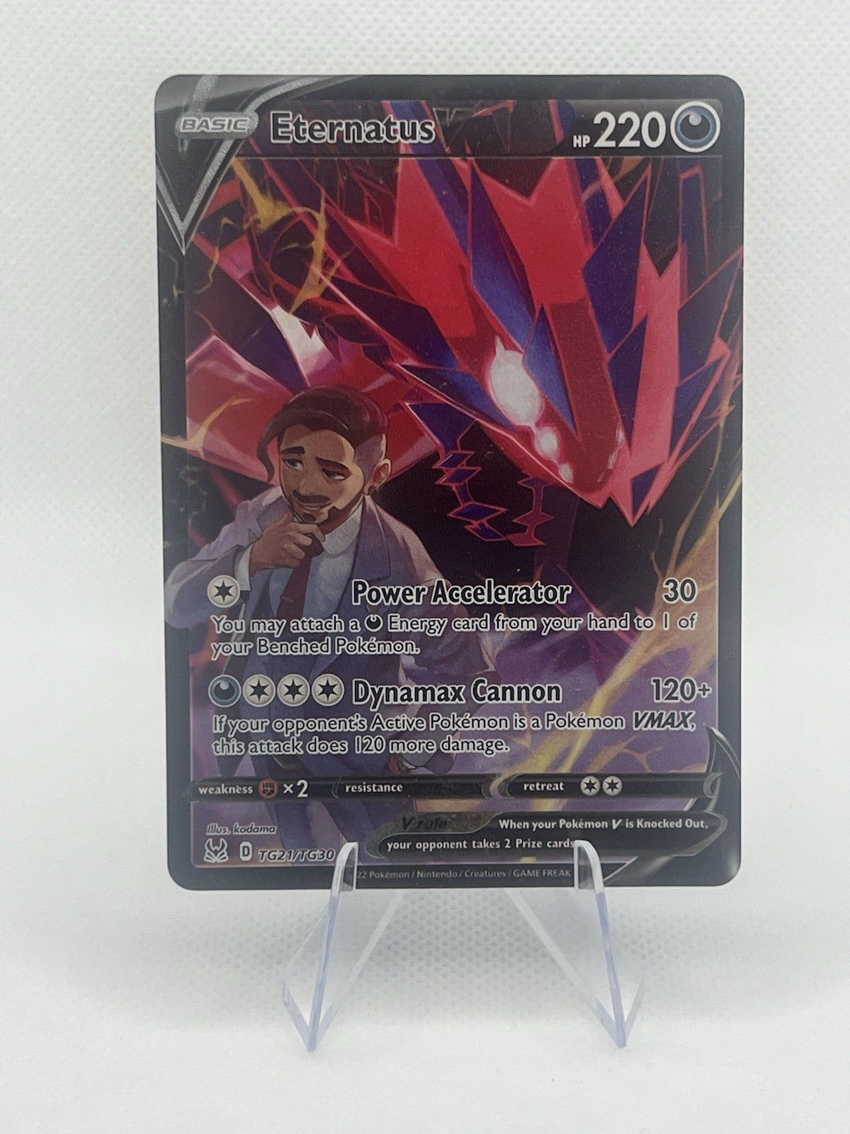 Eternatus V TG21/TG30 Swsh11: Lost Origin Trainer Gallery Holo