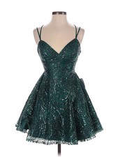 NWT B. Darlin Women Green Cocktail Dress 5