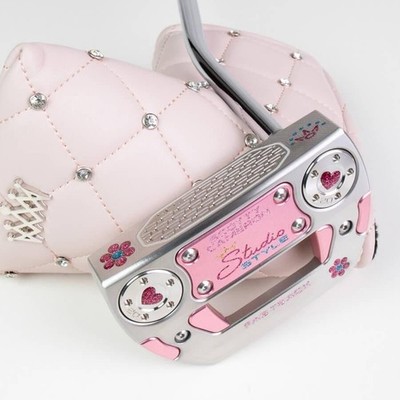 Scotty Cameron Fastback ver.S+ Pink lame Daisy Daisy Putter 34 in