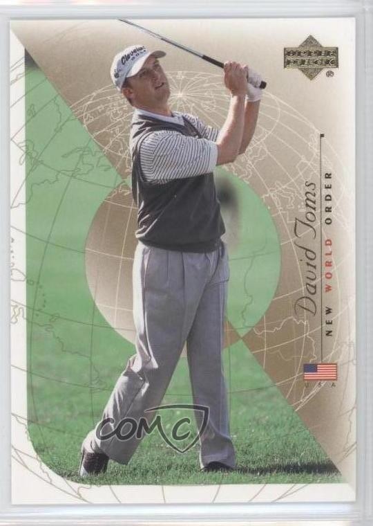 2003 Upper Deck New World Order David Toms #79 0b3