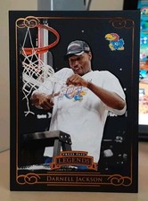 2008 DARNELL JACKSON PRESS LEGENDS *BRONZE* /750 ROOKIE *NETCUT* KANSAS JAYHAWKS