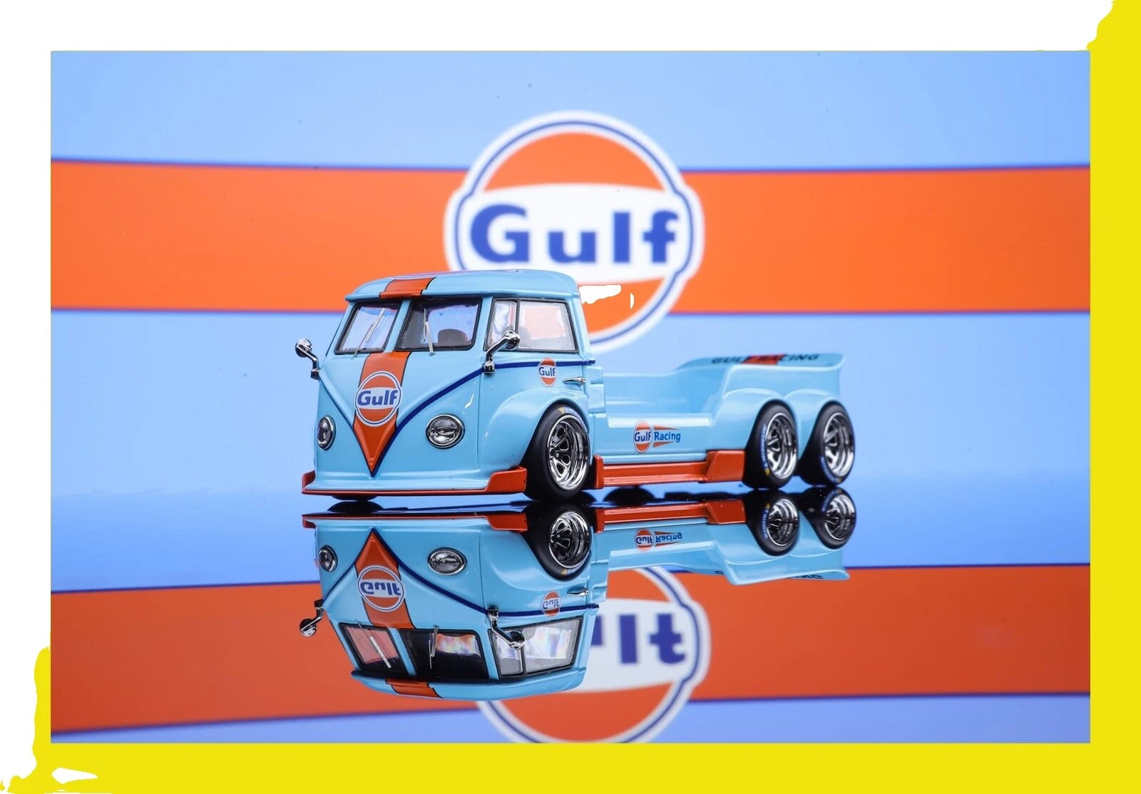 大众压铸玩具拖车 1:64 比例