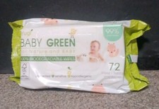 Yugi BABY GREEN for Nature and Baby 72 Wipes 100 Biodegradable