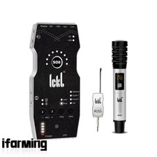 ICKB SO8 6th Generation Mobile Live Sound Card Rechargeable Sound Card Cellphone