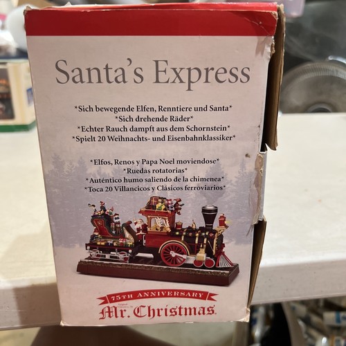 Mr. Christmas Santa’s Express Decoration NEW OPENED BOX - Picture 5 of 5