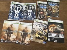 Lot Of Xbox 360 Instructions  Inserts