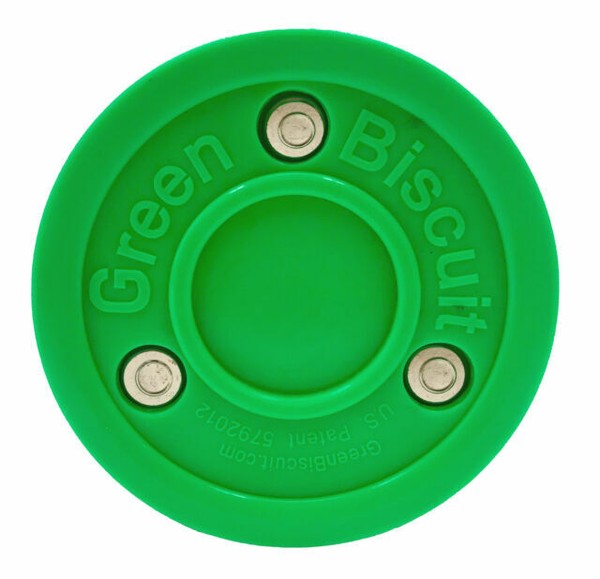 Green Biscuit Original Hockey Pucks Green for sale online eBay