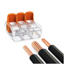 Mix (100 )2,3,5  TYPE Reusable Lever Connectors , Electrical Push In Connectors 