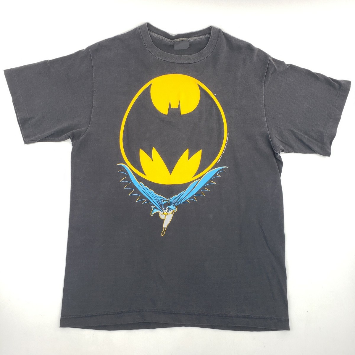 Vintage 1988 Batman DC Comics Bat Signal Single Stitch Changes T 