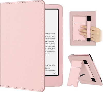 Case for 7''/6.8'' Kindle Paperwhite(12th/11th Gen-2024/2021) Foldable Stand Cover