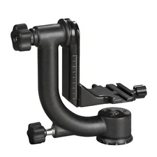 Movo GH800 Carbon Fiber Gimbal Tripod Head with Arca-Swiss Quick Release Plate
