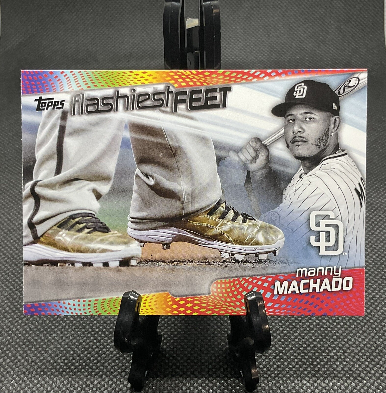 2022 Topps Flashiest Feet #FF3 Manny Machado - San Diego Padres
