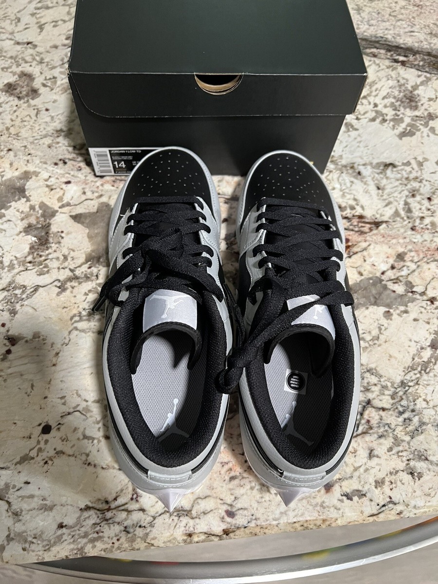 Jordan 1 Low TD Shadow 2.0 Grey Football Cleat Size 14  display picture 1