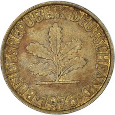 #1336087 M&uuml;nze, Deutschland, 10 Pfennig, 1976