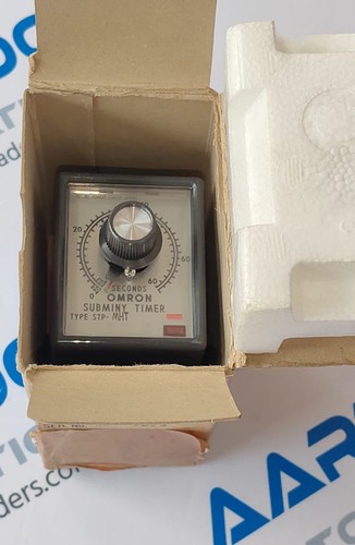 NUEVO OMRON STP-MHT Subminy Tempmer 0-60 SEC, 200VAC | Omron STP MHT Nuevo #2 - Imagen 2 de 7