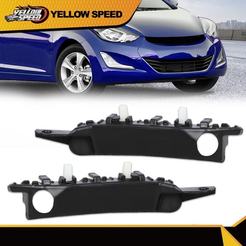Bumper Bracket Set of 2 Front Left &Right Side Fit For 2011-2015 Hyundai Elantra - Bild 9 von 9