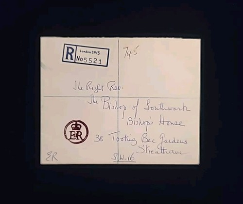 Reine Elizabeth Signé Autographié Manuscrit Royal Buckingham Palace Enveloppe - Photo 1 sur 24