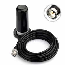 Bingfu Vehicle Ham Radio Mobile Radio Antenna Dual Band VHF UHF 136-174MHz 400-4