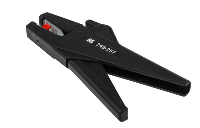 Pince à dénuder RS PRO de 197 mm avec réglage précis de 24 AWG à 10 AWG