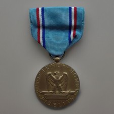 USA United States Air Force Good Conduct Medal Slot Brooch