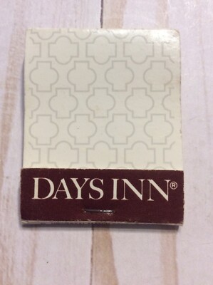Matchbook Days Inn Atlanta Complete Match Book