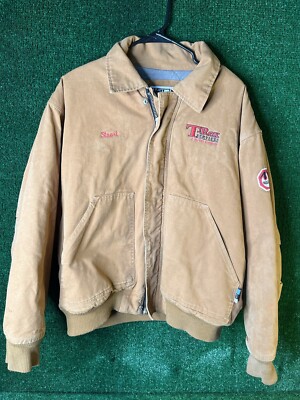 walls fr jacket coat XL regular brown insulated company logo