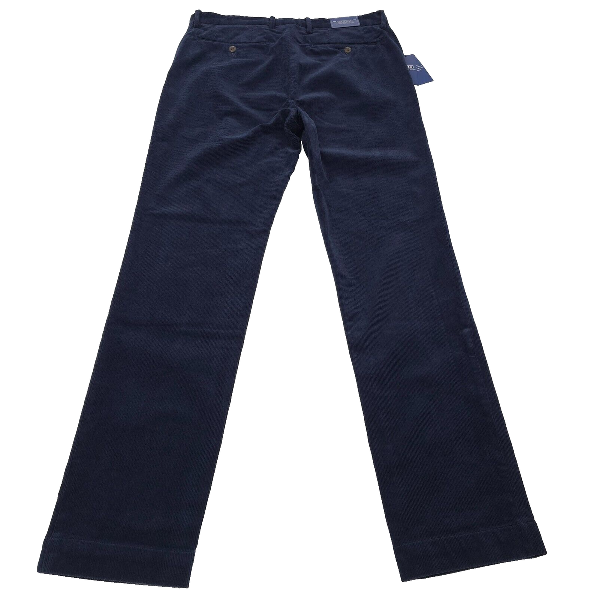 $168 Polo Ralph Lauren Blue Corduroy Stretch Slim Fit Pants Mens