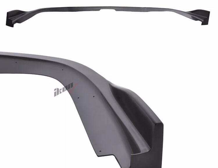 300ZX Front Bumper Lip Only | Black | Plastic | Unfinished