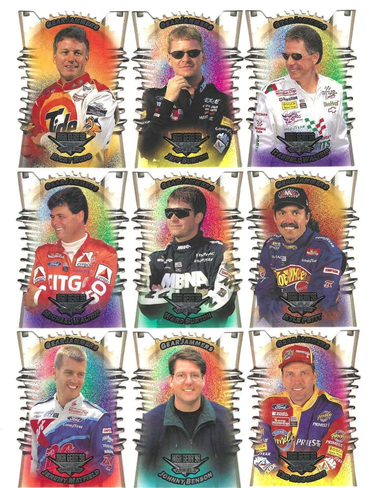 1998 High Gear GEAR JAMMERS #GJ18 Wally Dallenbach--ONE CARD ONLY! - Image 2 of 3