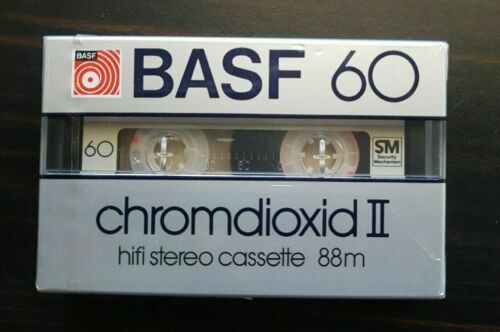 Cassette Audio BASF Ferro Maxima 90 - Neuve Sous Blister (1991, Made In Germany)