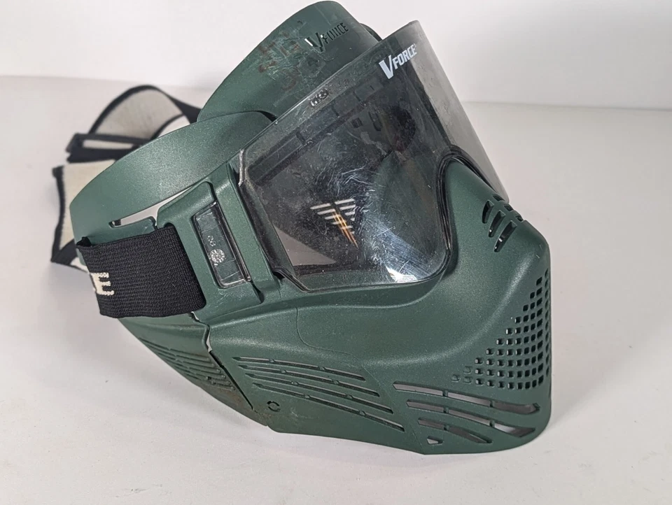 VForce烧烤彩弹面膜深绿色面部保护 — 第 3/4 张图片