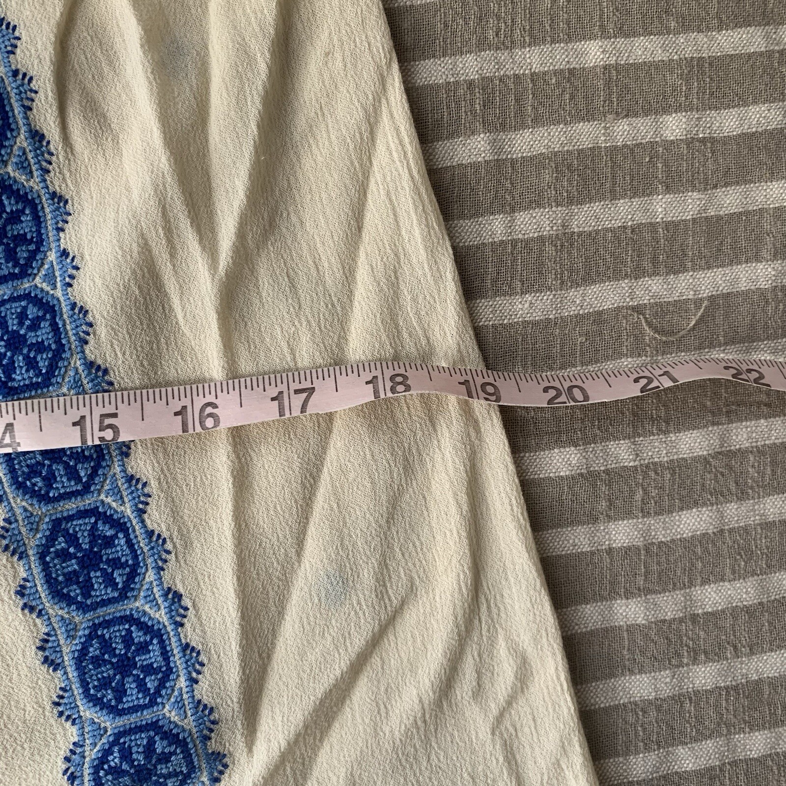 Antique Hungarian Embroidered Blouse - image 14