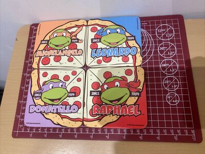 Teenage Mutant Ninja Turtles Untersetzer Set - Turtles Pizza Face Viacom 2015