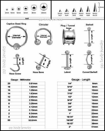 1pc. 14G 9/16" 6mm Ball Anodized Surgical Steel Nipple Ring Tongue Ring Barbell - Picture 3 of 3
