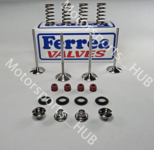 06-14 Honda TRX450R TRX 450ER 450R Ferrea +1mm Intake Exhaust Valves Spring Kit - Bild 2 von 5