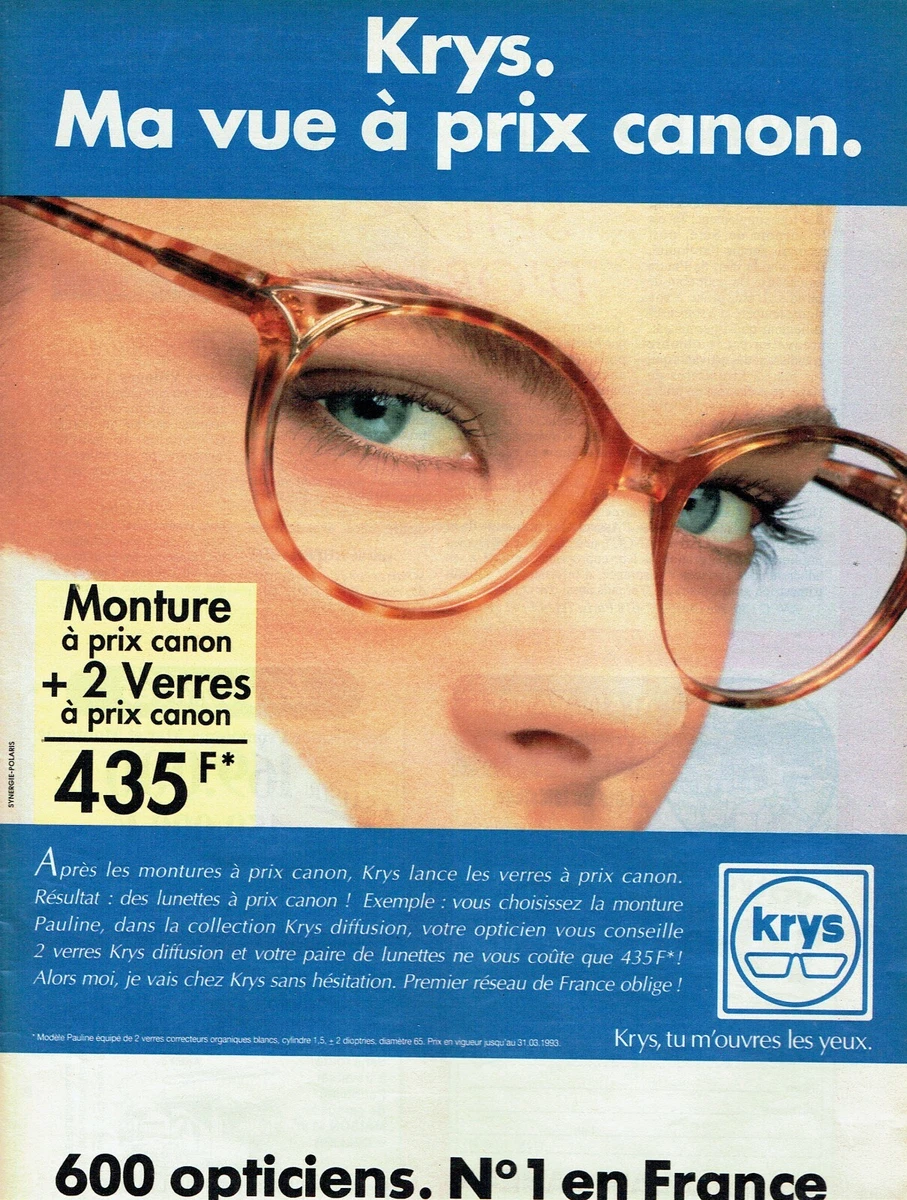 Krys lunettes 2025