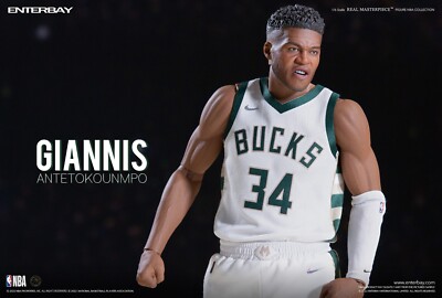 ENTERBAY NBA GIANNIS ANTETOKOUNMPO 1/6 ACTION FIGURE BUCKS EDITION