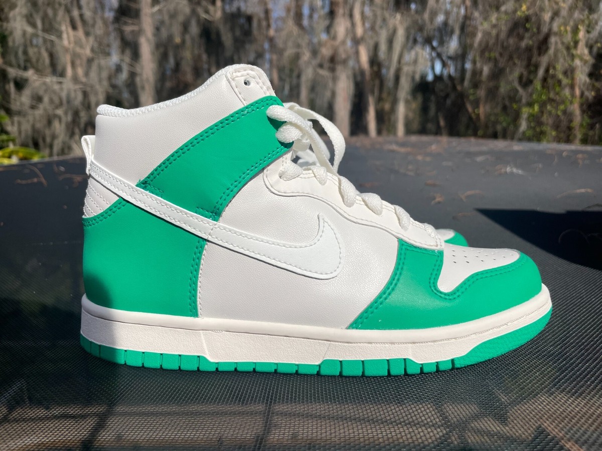 New Nike Dunk High Phantom Stadium Green (GS) Size 5.5