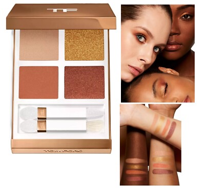 Tom Ford Soleil 01 Island Haze Soleil De Feu Eye Color Quad 0.35 OZ. NIB