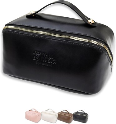 flat makeup bag for travel The Lay Co. Marshmallow Flat Lay Box and hygienic The Flat Lay Co USA