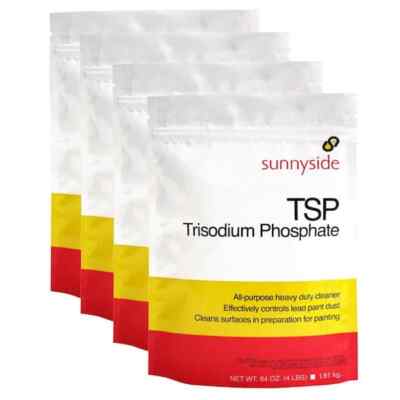 16 Lbs. TSP Heavy Duty Cleaner in 4 Lbs. Resealable Pouches