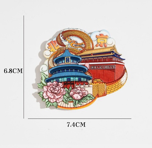 Chinese City Travel Fridge Magnets Souvenirs Refrigerator Stickers Home Decor - Picture 29 of 89