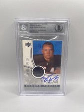 Brian Urlacher Signed 2000 Upper Deck Encore Rookie Helmets Beckett Auto