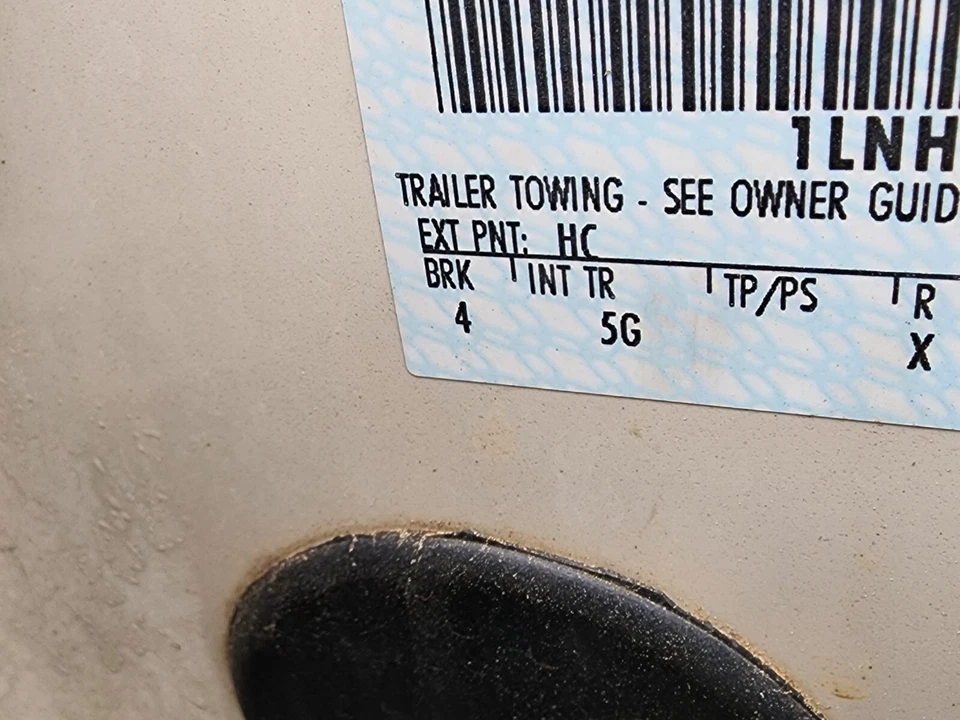 2000 2001 2002 LLINCOLN LS ПРАВОЕ НАРУЖНОЕ ЗЕРКАЛО НАРУЖНАЯ КРАСКА HC - Изображение 3 из 3