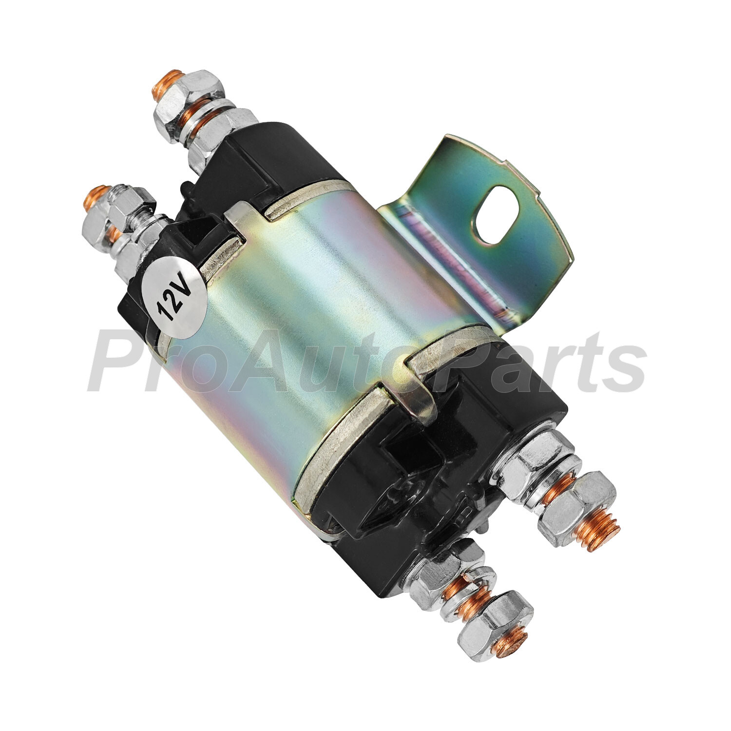 Set of 2 Solenoid J17-81950-01 Fit Yamaha G1 Gas Golf Cart 6 Terminal 12V 100A