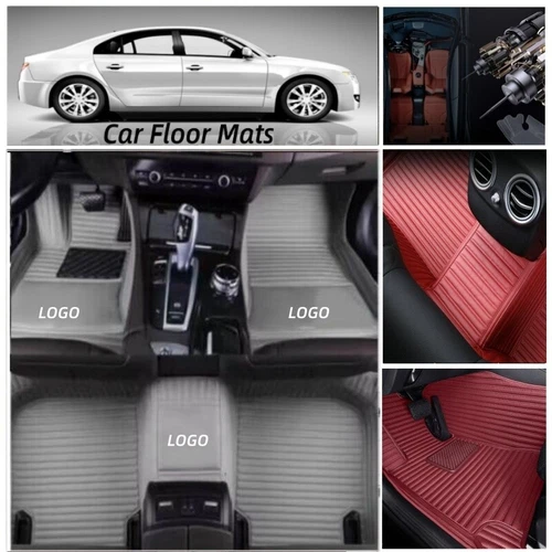 For Hummer Car Floor Mats Luxury Carpets Auto Waterproof Cargo Rugs Custom Boots - Foto 5 di 34