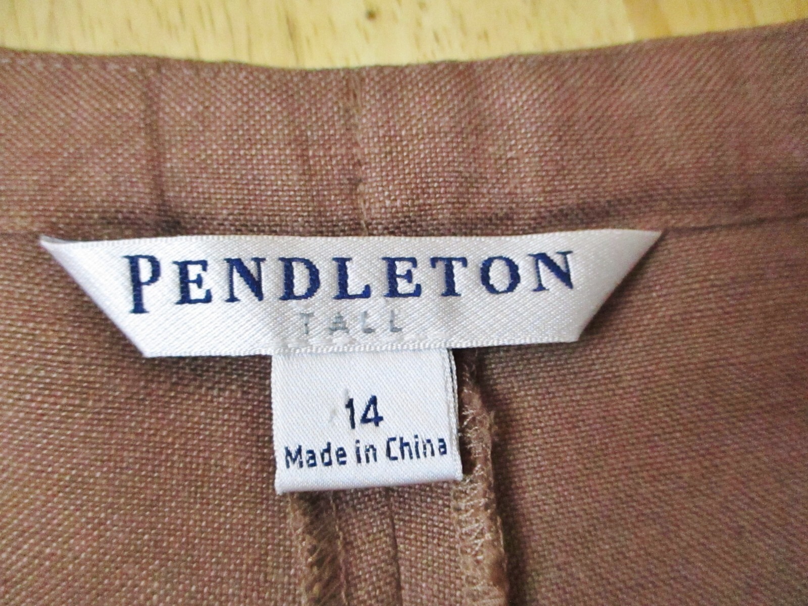 Pendleton Tall Women's Pants, Drawstring, Brown, … - image 7