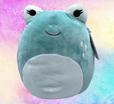 Squishmallow NOVI The Teal Frog 12  Walgreen Exclusive NWT RARE Soft Plush Toy