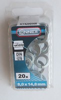 20 Federringe, 8,0 X 14,8 Mm, Verzinkt, Sperrringe Federscheiben 4200008/3207 W1