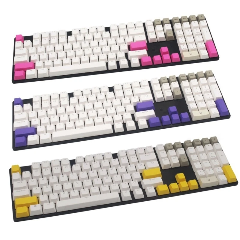 10PCs Durable Mechanical Keyboard Keycaps Set for Enhanced Typing Experience